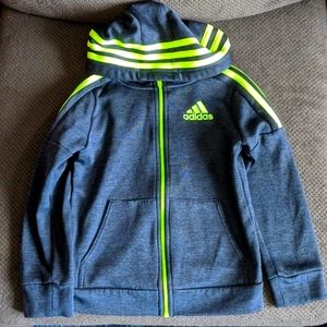 Boys Adidas full zip hoodie